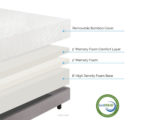 lucid 12 inch memory foam