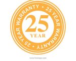 25 year warranty