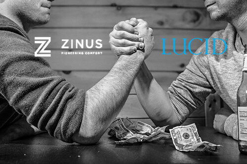 Zinus vs LUCID